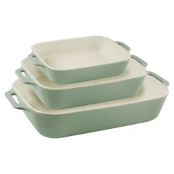 Staub Ensemble de plats à four 3-pcs Eucalyptus Best