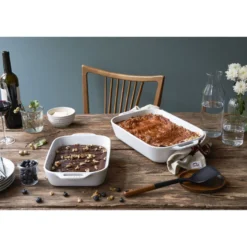 Staub Ensemble de plats à four 2-pcs Blanc Best