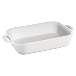 Staub Ensemble de plats à four 2-pcs Blanc Best