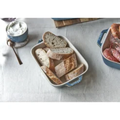 Staub Ensemble de plats à four 3-pcs Turquoise antique New
