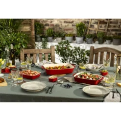 Staub Ensemble de plats à four 3-pcs Cerise Outlet