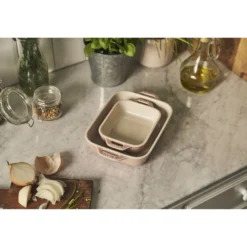 Staub Ensemble de plats à four 2-pcs Rose clair Hot