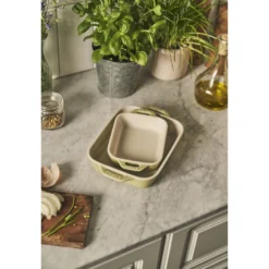 Staub Ensemble de plats à four 2-pcs Vert clair