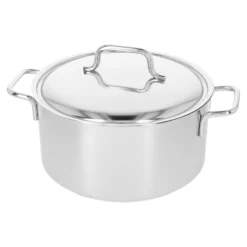 Demeyere Faitout avec couvercle 22 cm, Inox 18/10