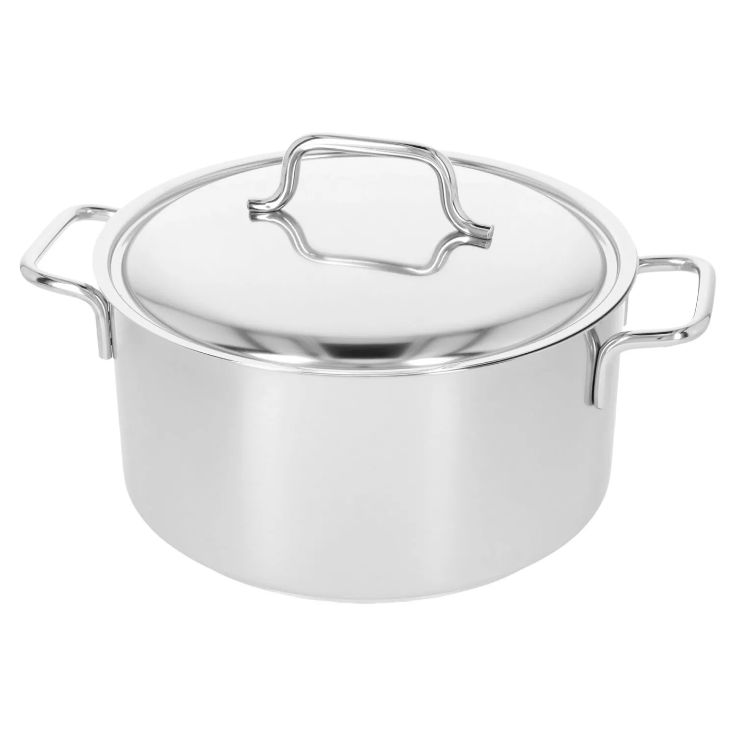 Demeyere Faitout avec couvercle 22 cm, Inox 18/10