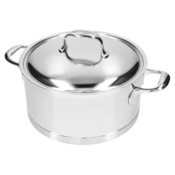 Demeyere Faitout avec couvercle 24 cm, Inox 18/10 Hot