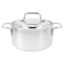 Demeyere Faitout avec couvercle 18 cm, Inox 18/10