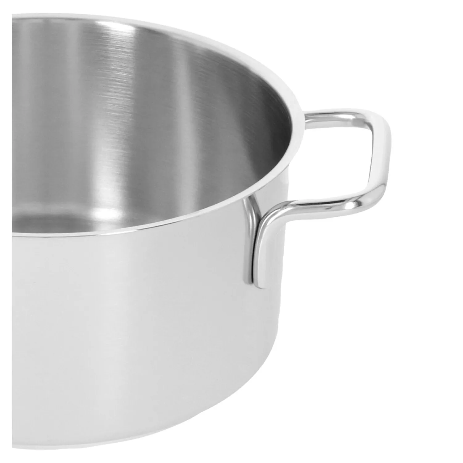 Demeyere Faitout avec couvercle 18 cm, Inox 18/10