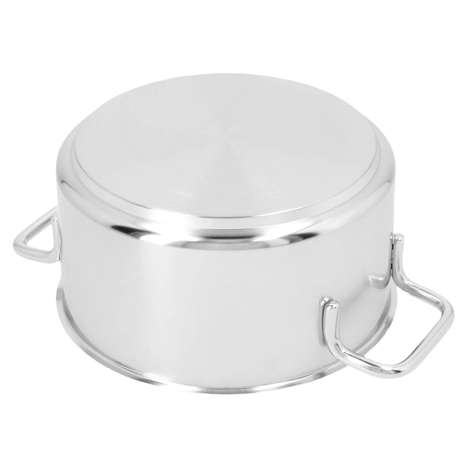 Demeyere Faitout avec couvercle 18 cm, Inox 18/10