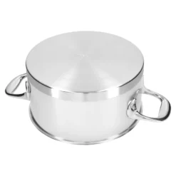 Demeyere Faitout avec couvercle 20 cm, Inox 18/10