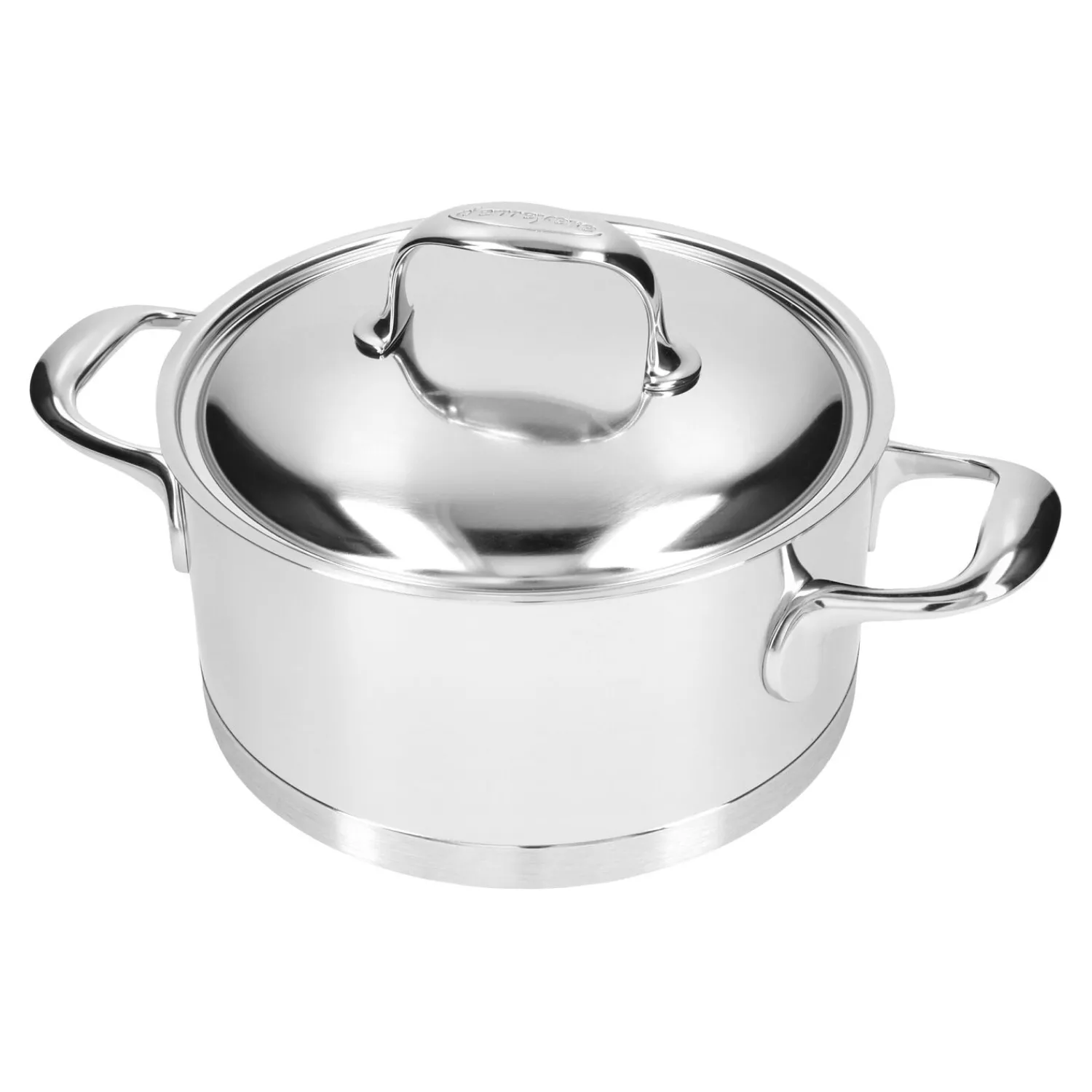 Demeyere Faitout avec couvercle 20 cm, Inox 18/10