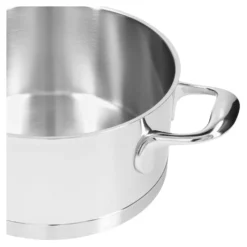 Demeyere Faitout avec couvercle 20 cm, Inox 18/10
