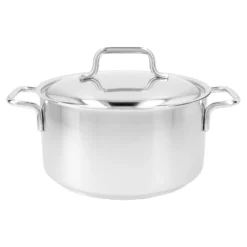 Demeyere Faitout avec couvercle 20 cm, Inox 18/10 Hot