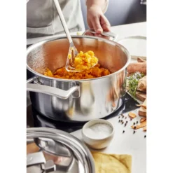 Demeyere Faitout avec couvercle 18 cm, Inox 18/10 Clearance