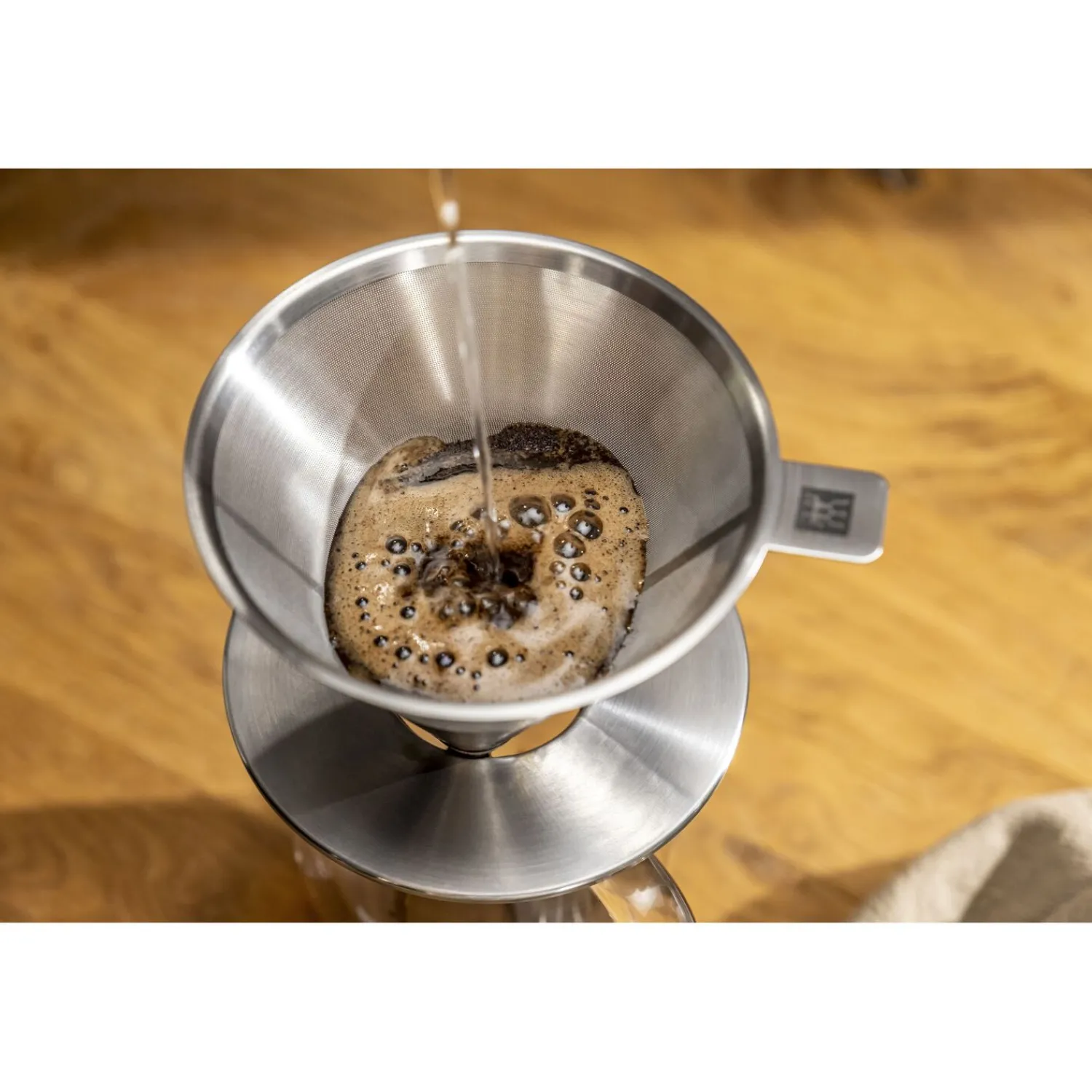 ZWILLING Filtre à café Pour Over, Inox 18/10