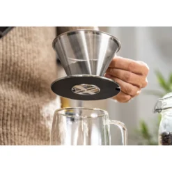 ZWILLING Filtre à café Pour Over, Inox 18/10