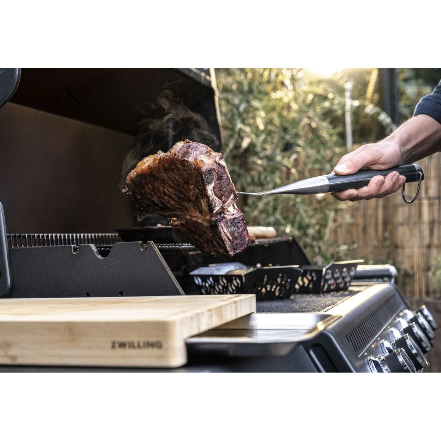 ZWILLING Fourchette à viande, 41 cm, Acier inoxydable Discount