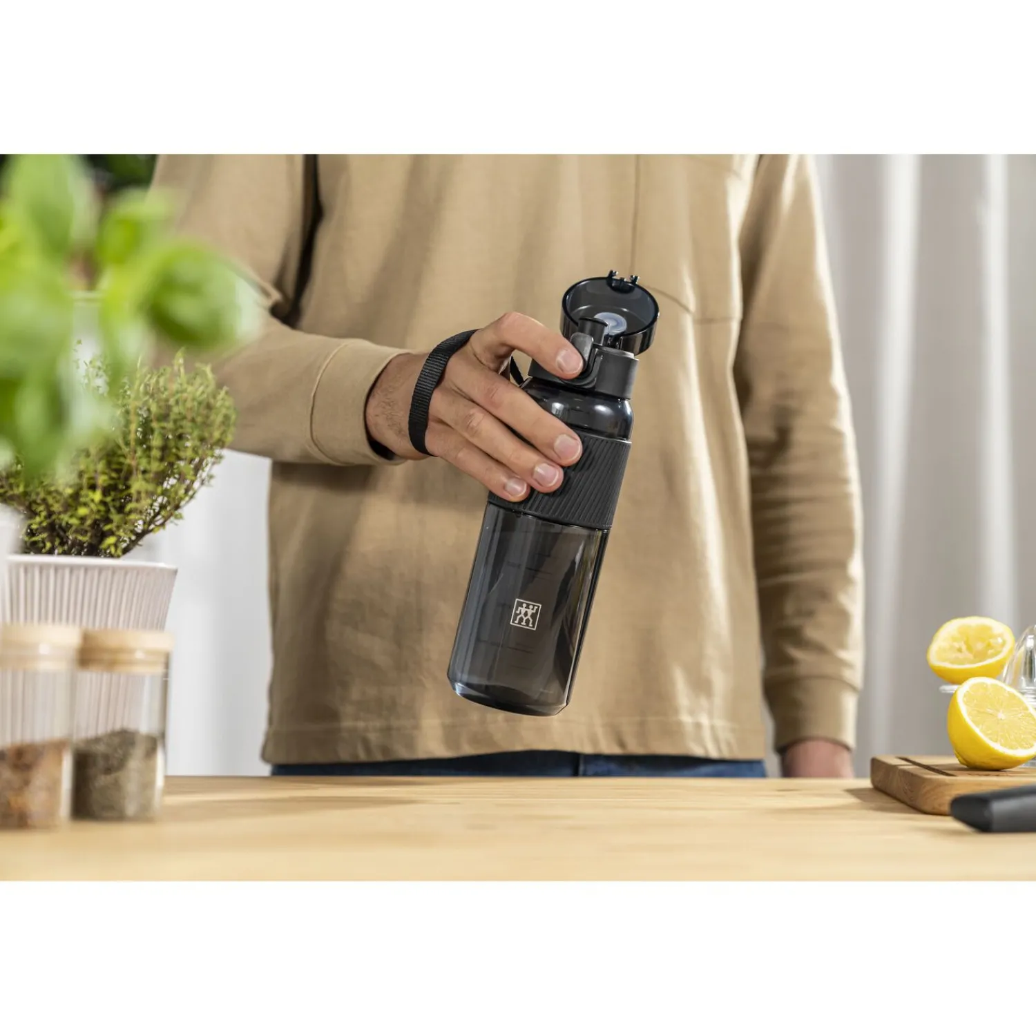 ZWILLING gourde, 680 ml, Tritan, Noir mat Outlet