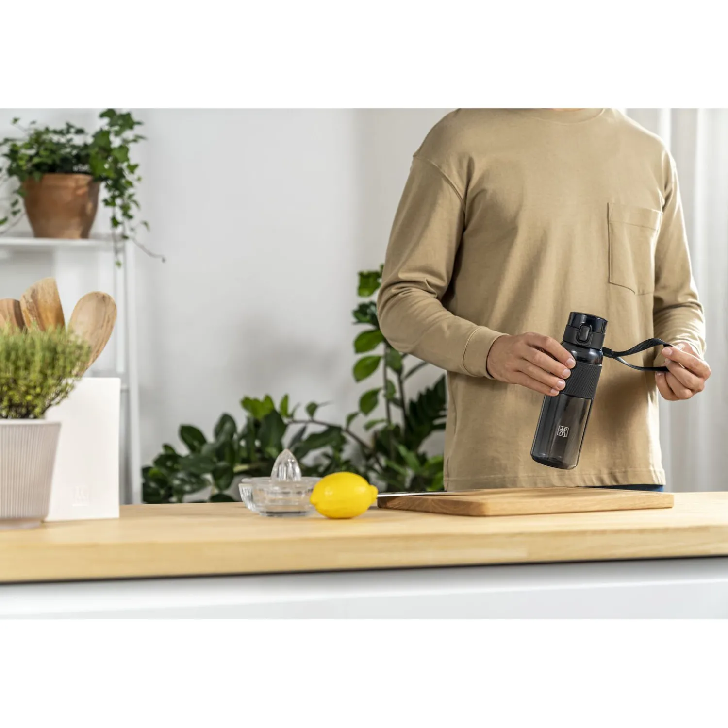 ZWILLING gourde, 680 ml, Tritan, Noir mat Outlet