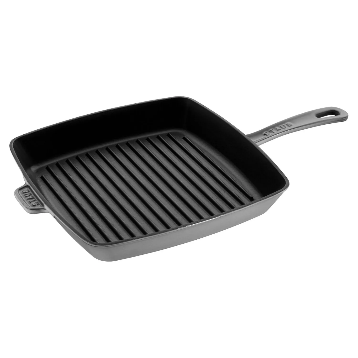 Staub Gril Américain 30 cm, Fonte, Gris graphite