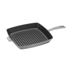 Staub Gril Américain 30 cm, Fonte, Gris graphite