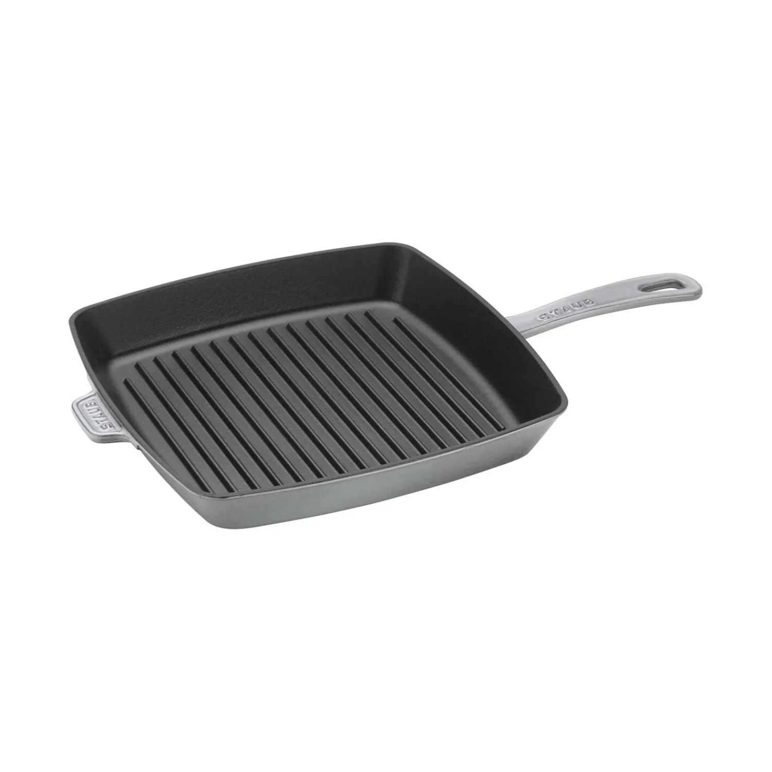 Staub Gril Américain 30 cm, Fonte, Gris graphite