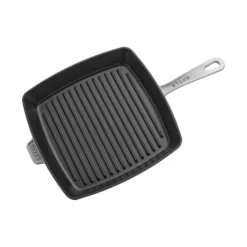 Staub Gril Américain 30 cm, Fonte, Gris graphite
