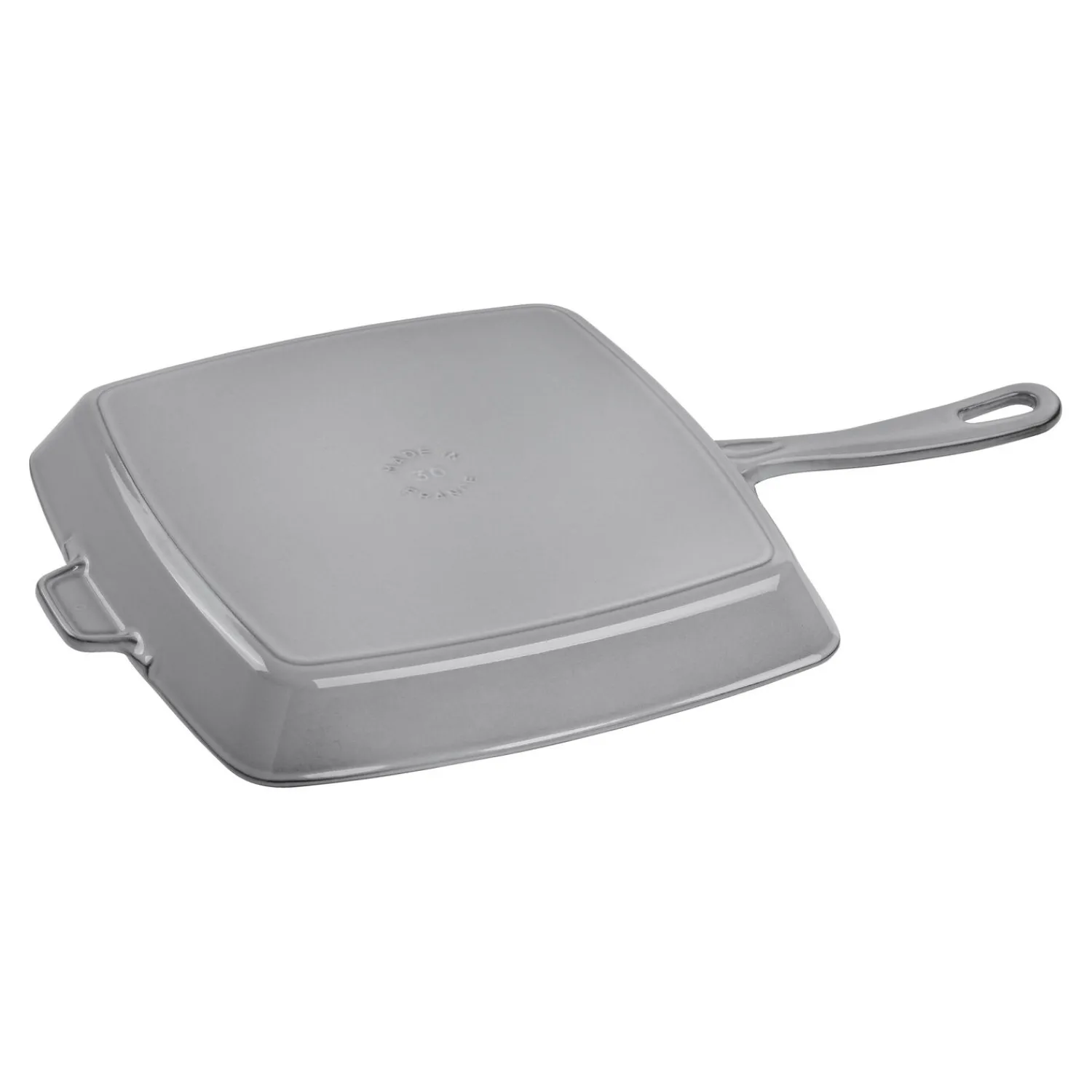 Staub Gril Américain 30 cm, Fonte, Gris graphite