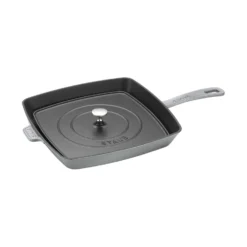 Staub Gril Américain 30 cm, Fonte, Gris graphite