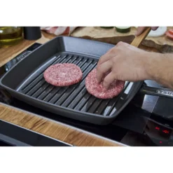 Staub Gril Américain 30 cm, Fonte, Noir mat Online