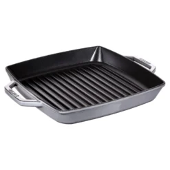 Staub Gril 28 cm, Fonte, Gris graphite New