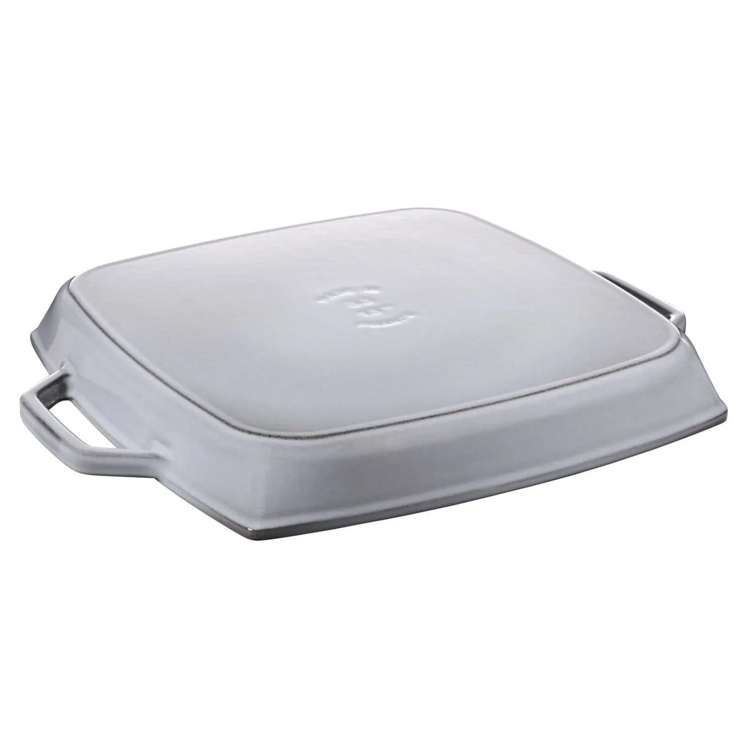 Staub Gril 33 cm, Fonte, Gris graphite Discount