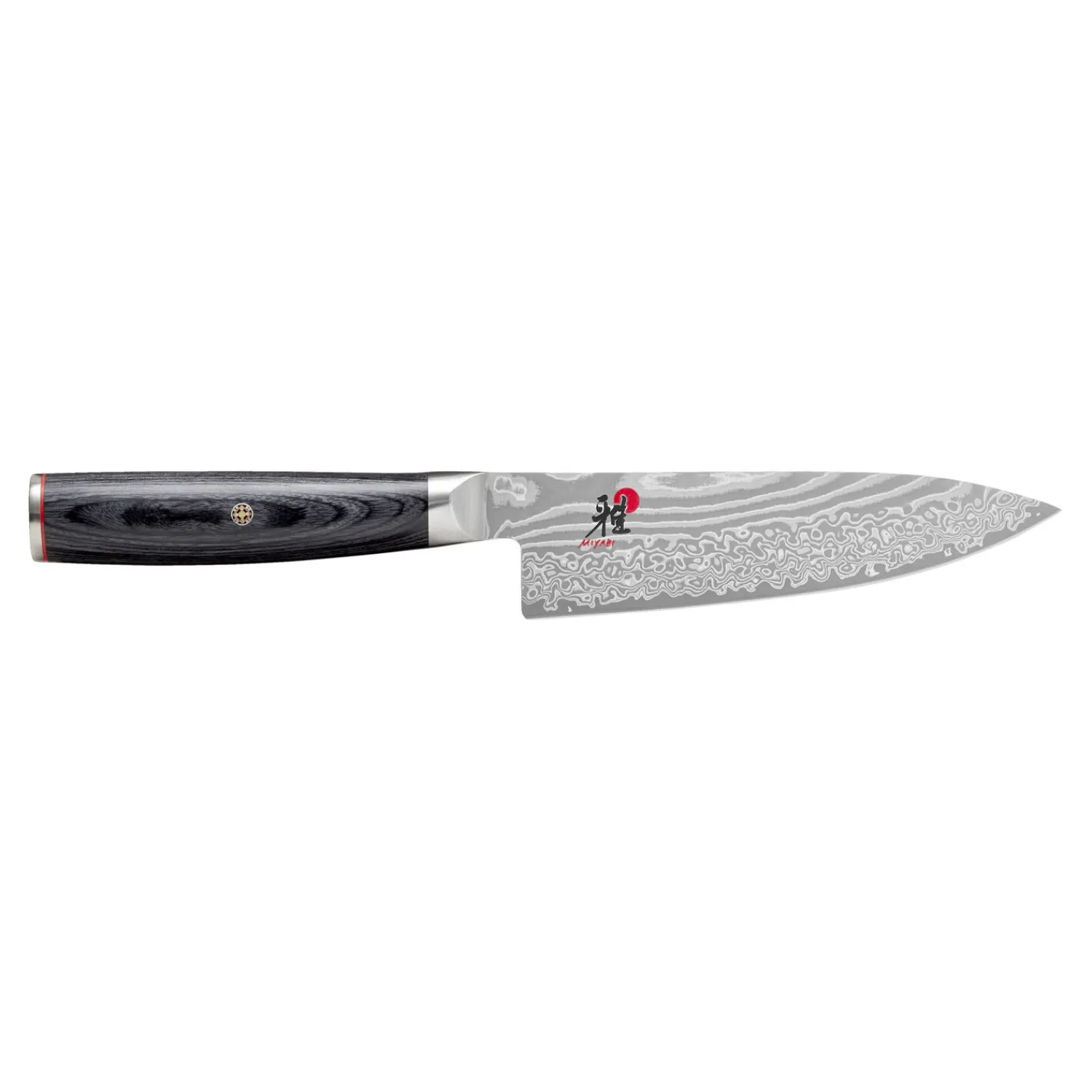 MIYABI Gyutoh 16 cm, Bois de pakka Outlet