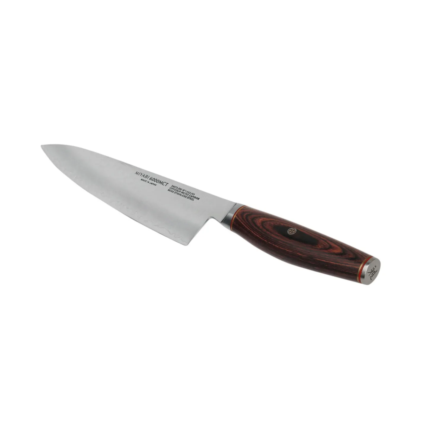 MIYABI Gyutoh 20 cm, Brun, Bois de pakka Online
