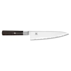 MIYABI Gyutoh 24 cm, Brun, Bois de pakka Online