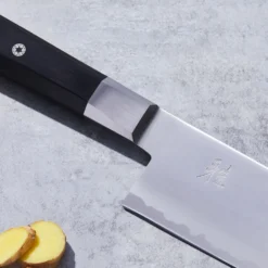 MIYABI Gyutoh 24 cm, Brun, Bois de pakka Online