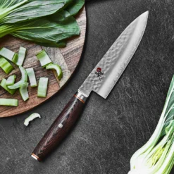 MIYABI Gyutoh 16 cm, Brun, Bois de pakka Clearance