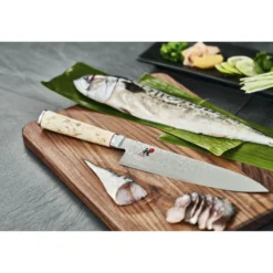 MIYABI Gyutoh 24 cm, Brun, Bouleau Online