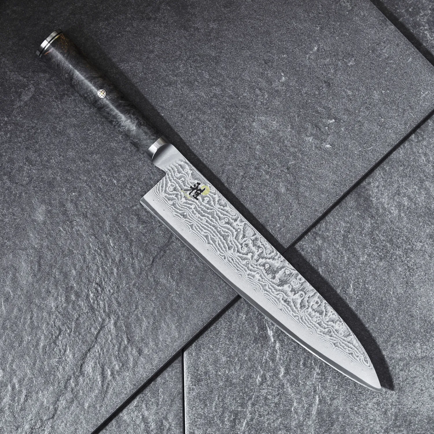 MIYABI Gyutoh 24 cm, Noir brun, érable noir Outlet