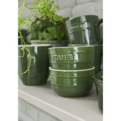 Staub Jeu de ramequins 9 cm / 2-pcs Basilic New