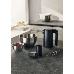 ZWILLING Kit de démarrage pour batteur électrique sans fil avec batterie et set de bols, 7-pcs, noir Clearance