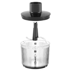 ZWILLING Kit de démarrage pour mixeur plongeant sans fil avec batterie et hachoir, 5-pcs, noir Best