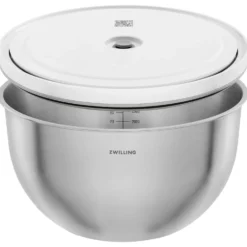 ZWILLING Kit de démarrage sous vide, Acier inoxydable / M/L, 9-pcs, Blanc argenté Clearance