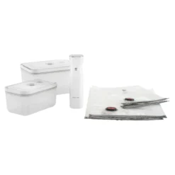 ZWILLING Kit de démarrage sous vide, Plastique / M/L, 7-pcs, Blanc Hot