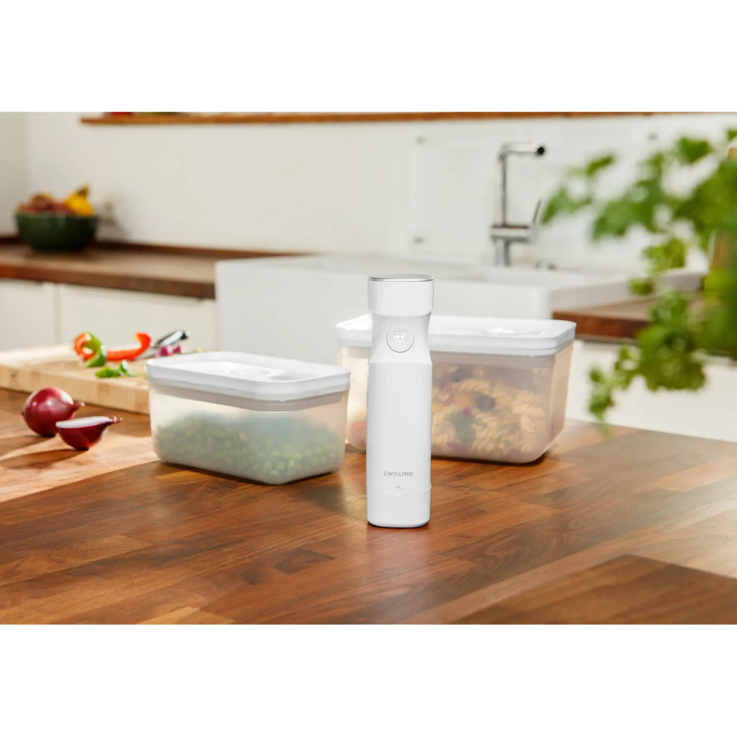 ZWILLING Kit de démarrage sous vide, Plastique / M/L, 7-pcs, Blanc Hot