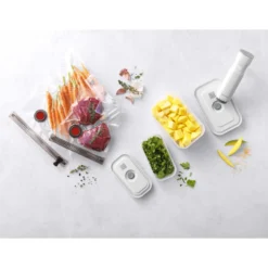ZWILLING Kit de démarrage sous vide, Plastique / S/M, 7-pcs, Blanc Hot