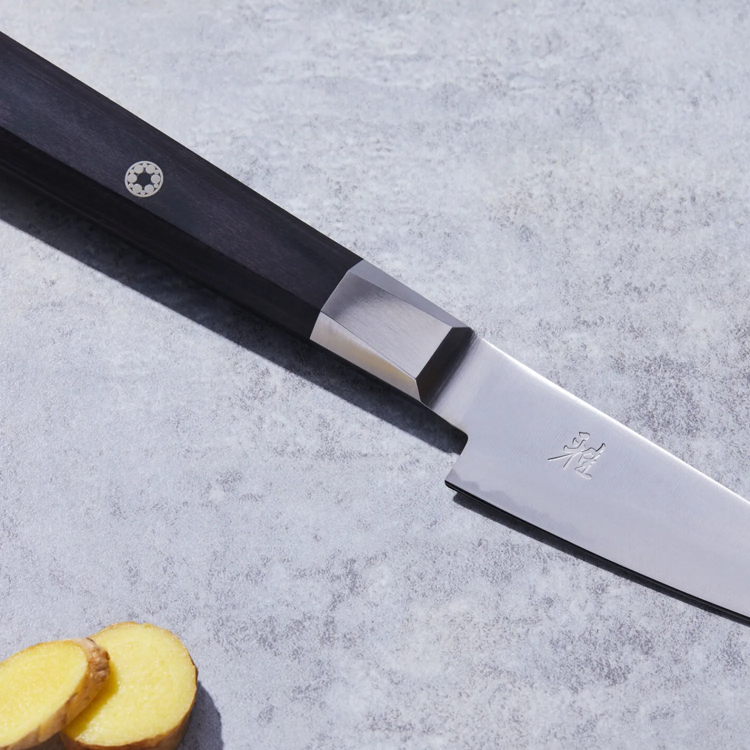 MIYABI Kudamono 9 cm, Brun, Bois de pakka Outlet