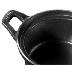 Staub La Coquette 12 cm, Rond(e), Noir mat New