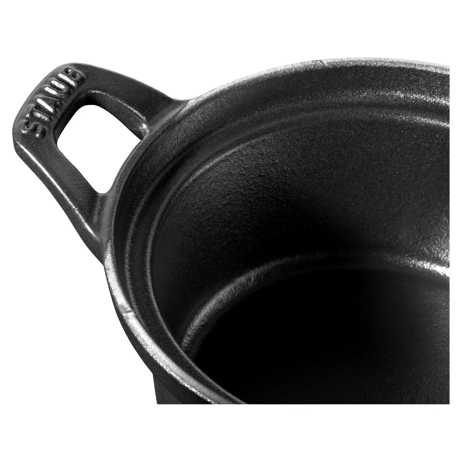 Staub La Coquette 12 cm, Rond(e), Noir mat New