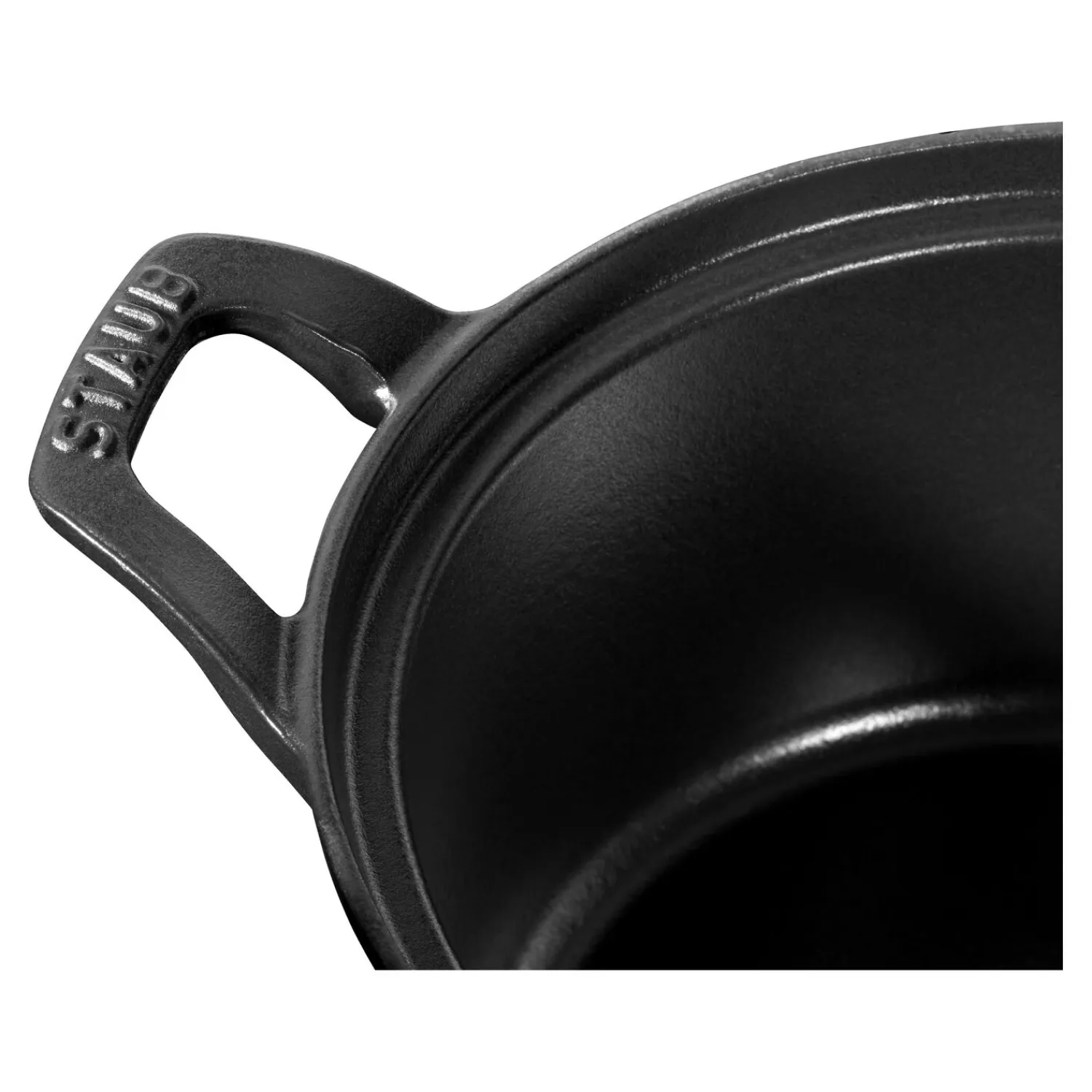 Staub La Coquette 20 cm, Rond(e), Noir mat Online